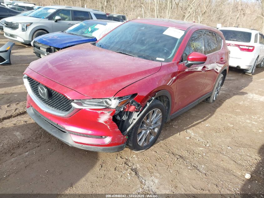 2021 Mazda Cx-5 Grand Touring Reserve VIN: JM3KFBAY6M0391708 Lot: 43948343