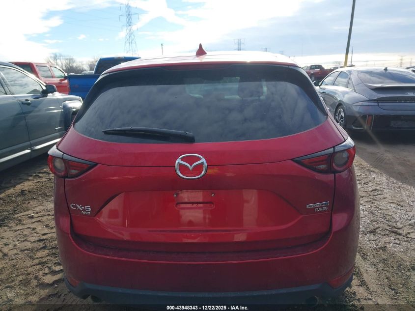 2021 Mazda Cx-5 Grand Touring Reserve VIN: JM3KFBAY6M0391708 Lot: 43948343