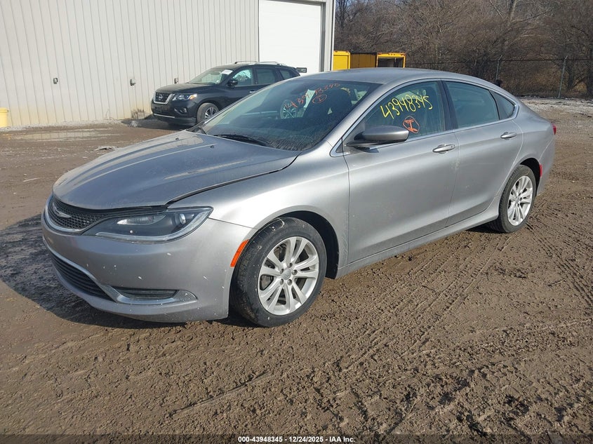 Vin: 1c3cccab5hn512362, lot: 44443988, chrysler 200 limited 20172