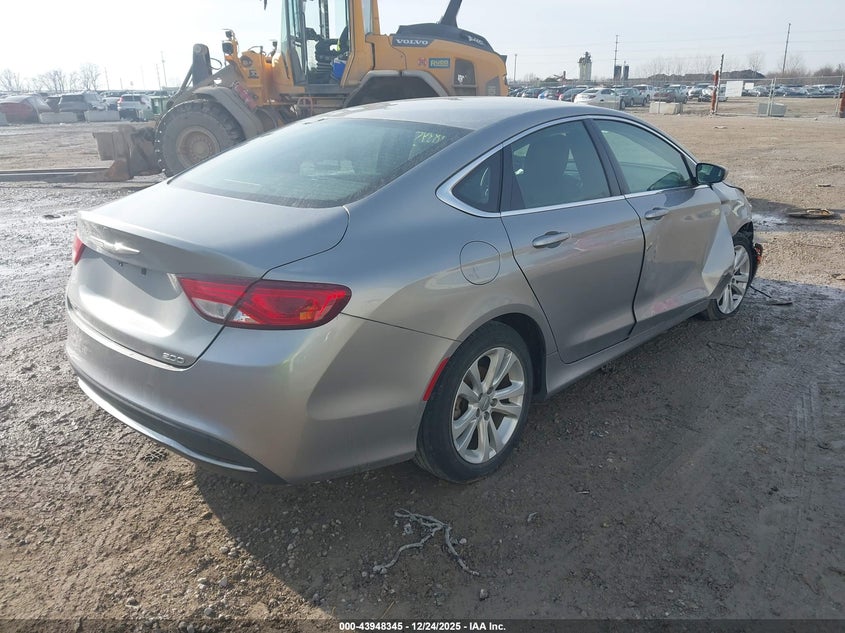 Vin: 1c3cccab5hn512362, lot: 44443988, chrysler 200 limited 20174