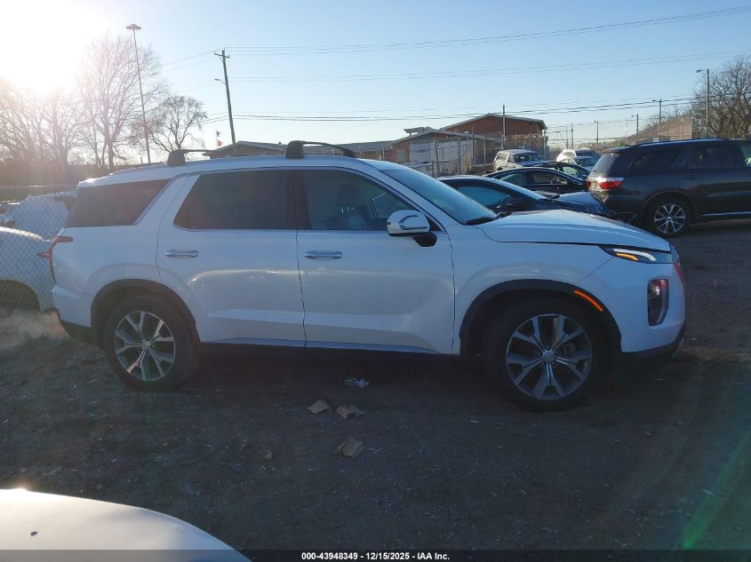 2022 Hyundai Palisade Sel VIN: KM8R44HE0NU340554 Lot: 43948349