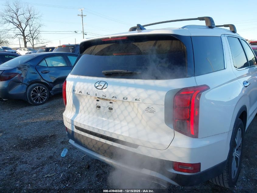 2022 Hyundai Palisade Sel VIN: KM8R44HE0NU340554 Lot: 43948349