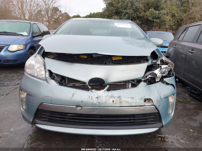 2013 Toyota Prius Plug-In VIN: JTDKN3DP0D3042336 Lot: 43948352