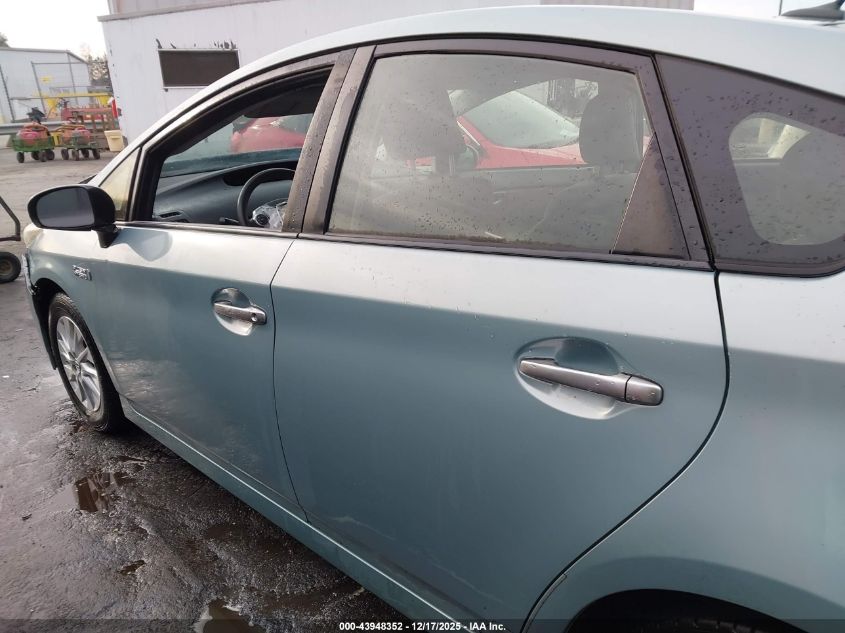 2013 Toyota Prius Plug-In VIN: JTDKN3DP0D3042336 Lot: 43948352