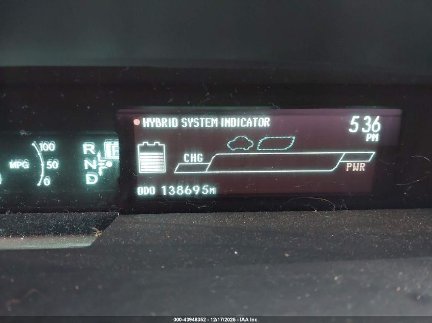 2013 Toyota Prius Plug-In VIN: JTDKN3DP0D3042336 Lot: 43948352