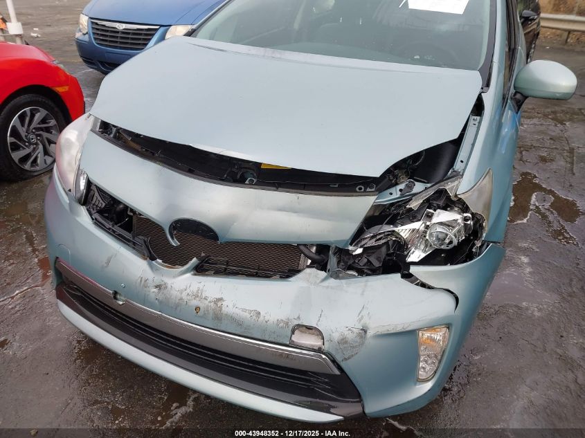 2013 Toyota Prius Plug-In VIN: JTDKN3DP0D3042336 Lot: 43948352