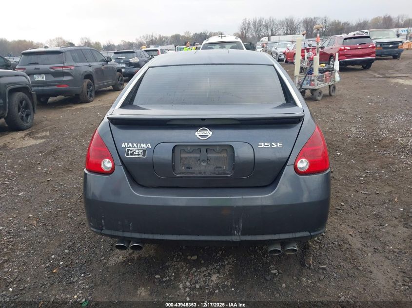2007 Nissan Maxima 3.5 Se VIN: 1N4BA41E27C825981 Lot: 43948353