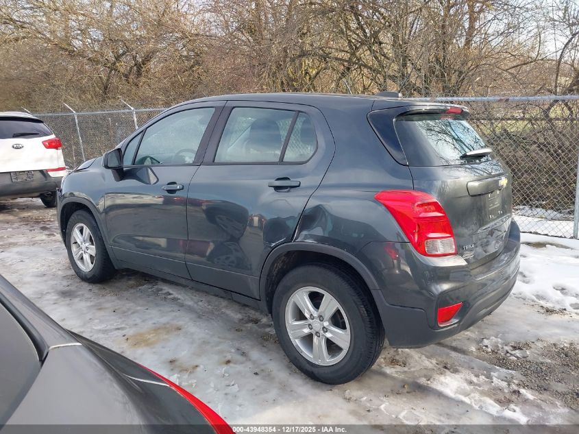 2019 Chevrolet Trax Ls VIN: 3GNCJKSB5KL259696 Lot: 43948354