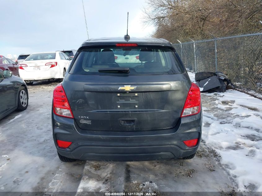 2019 Chevrolet Trax Ls VIN: 3GNCJKSB5KL259696 Lot: 43948354
