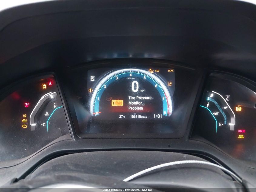 2019 Honda Civic Lx VIN: 2HGFC2F64KH536538 Lot: 43948355