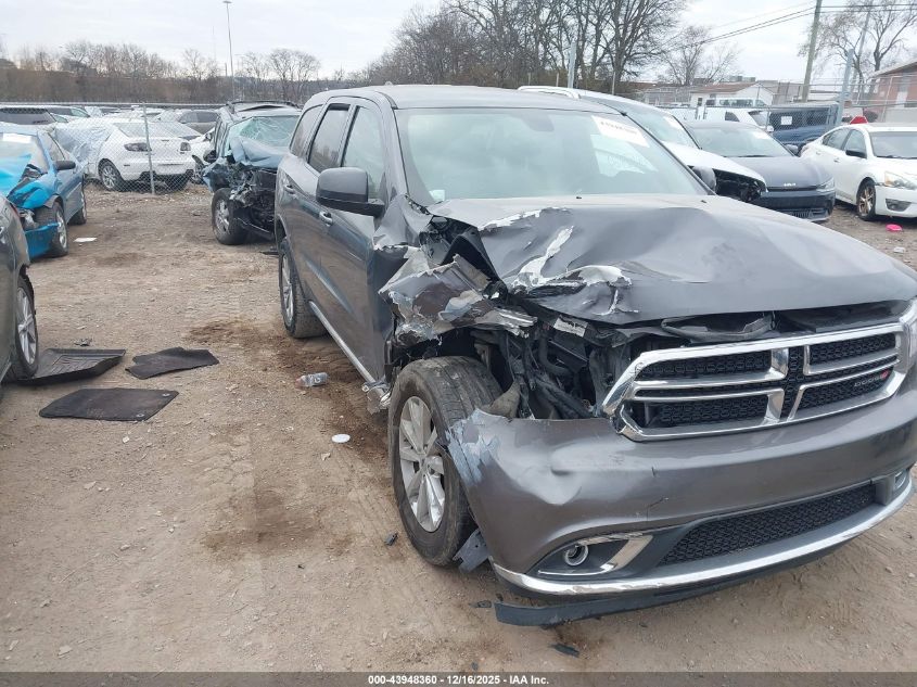 2019 Dodge Durango Sxt Awd VIN: 1C4RDJAG4KC534200 Lot: 43948360