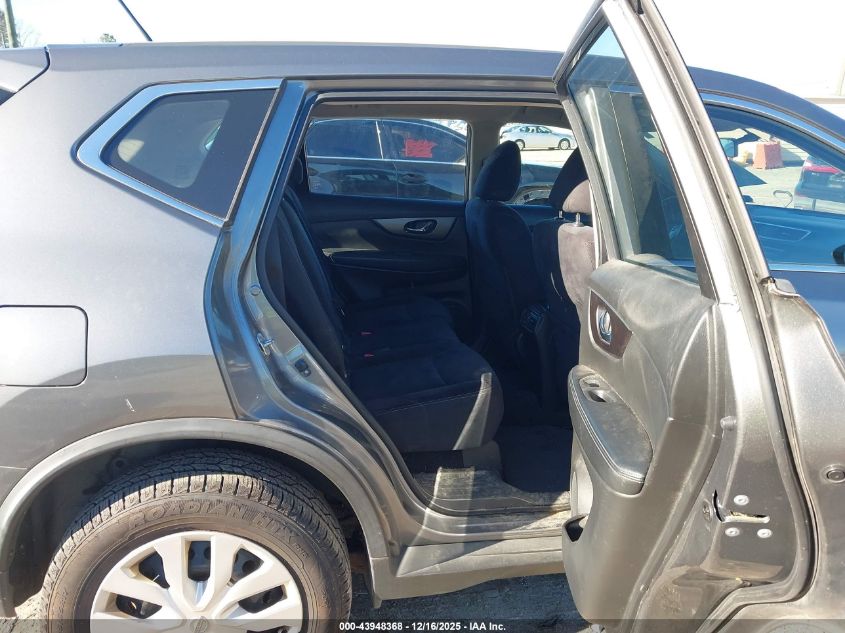 2016 Nissan Rogue S VIN: JN8AT2MV9GW147328 Lot: 43948368