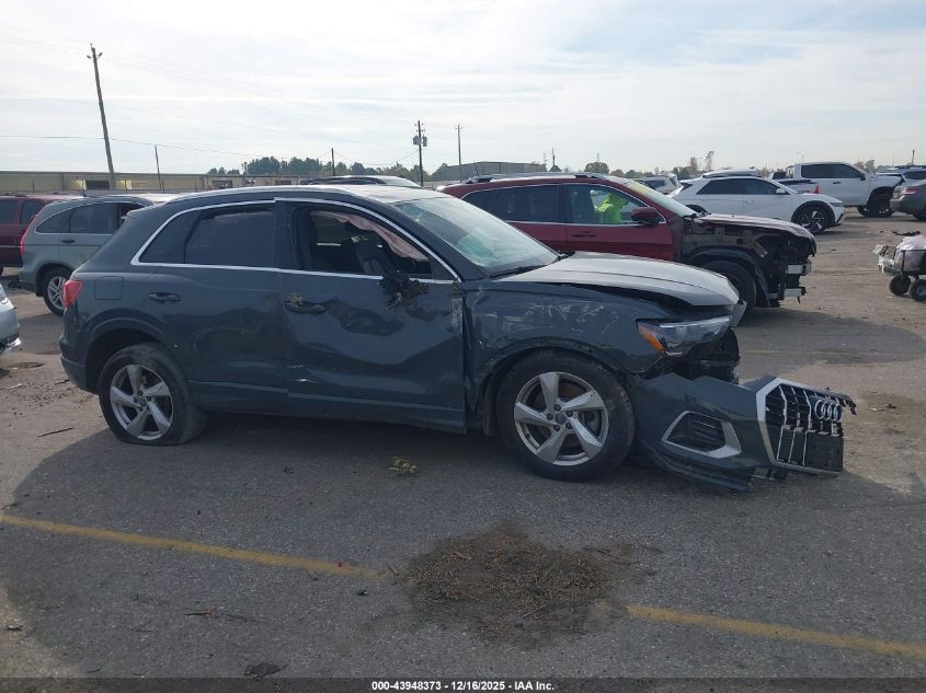 2020 Audi Q3 Premium 45 Tfsi Quattro Tiptronic VIN: WA1AECF32L1111652 Lot: 43948373