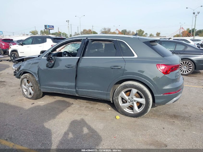 2020 Audi Q3 Premium 45 Tfsi Quattro Tiptronic VIN: WA1AECF32L1111652 Lot: 43948373