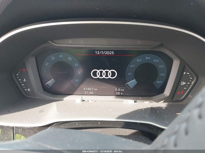 2020 Audi Q3 Premium 45 Tfsi Quattro Tiptronic VIN: WA1AECF32L1111652 Lot: 43948373