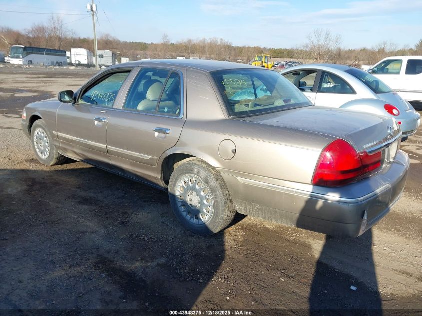 2004 Mercury Grand Marquis Gs VIN: 2MEFM74W24X616794 Lot: 43948375