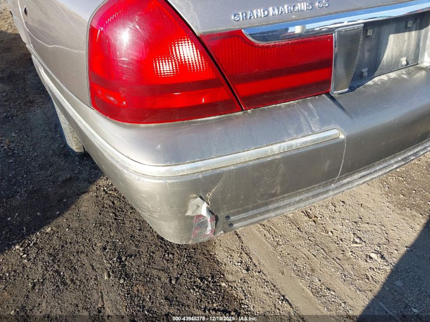 2004 Mercury Grand Marquis Gs VIN: 2MEFM74W24X616794 Lot: 43948375