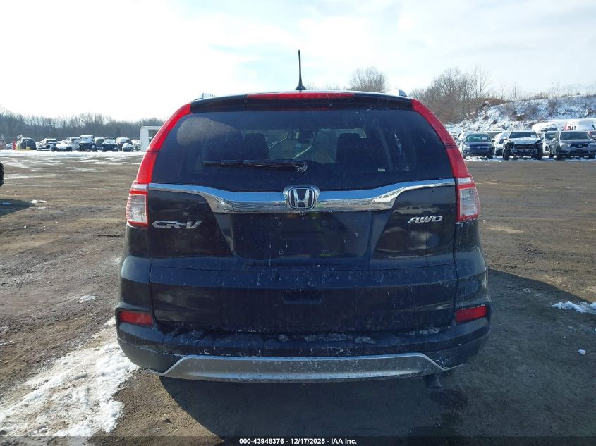 2015 Honda Cr-V Ex-L VIN: 2HKRM4H73FH669007 Lot: 43948376