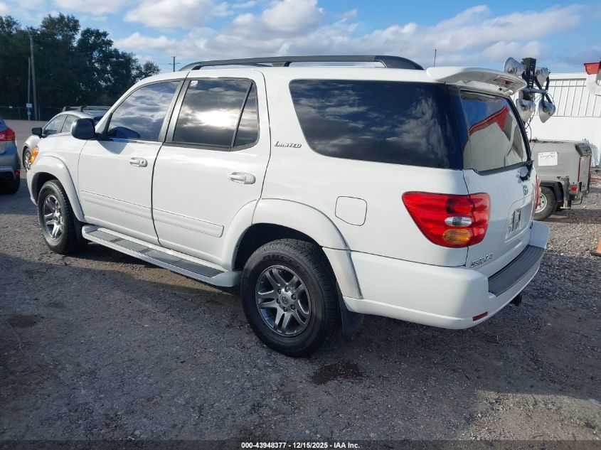 5TDZT38A74S218324 2004 TOYOTA SEQUOIA photo no. 3
