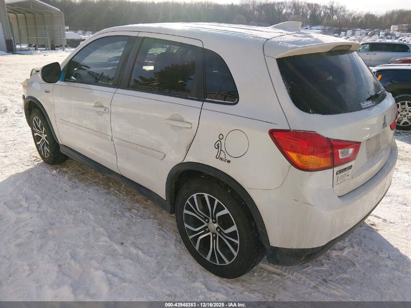 2017 Mitsubishi Outlander Sport 2.0 Le VIN: JA4AR3AU5HZ007766 Lot: 43948383