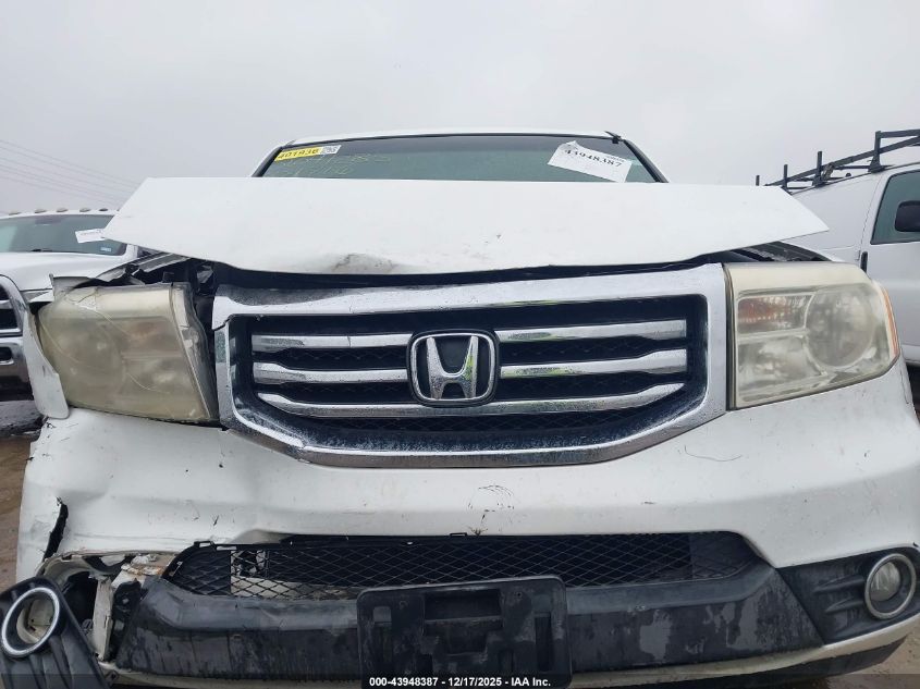 2012 Honda Pilot Ex VIN: 5FNYF3H49CB009716 Lot: 43948387