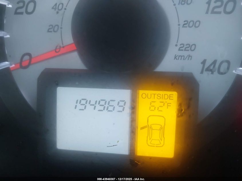 2012 Honda Pilot Ex VIN: 5FNYF3H49CB009716 Lot: 43948387