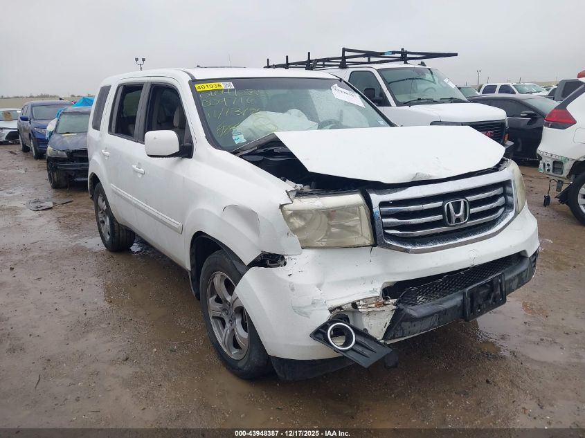 2012 Honda Pilot Ex VIN: 5FNYF3H49CB009716 Lot: 43948387