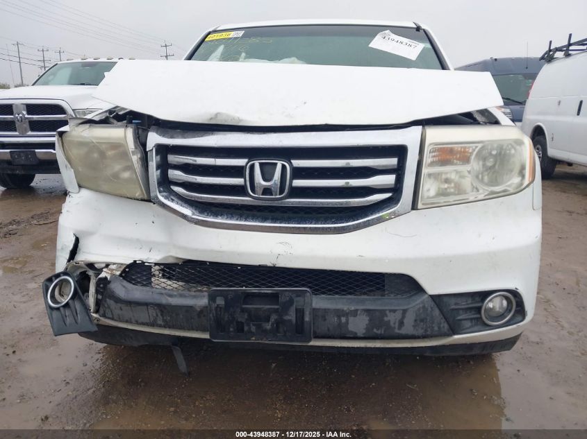 2012 Honda Pilot Ex VIN: 5FNYF3H49CB009716 Lot: 43948387