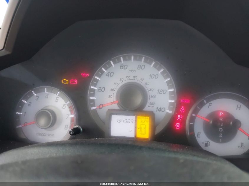 2012 Honda Pilot Ex VIN: 5FNYF3H49CB009716 Lot: 43948387