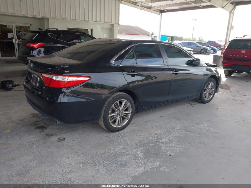2017 Toyota Camry Se VIN: 4T1BF1FK2HU406738 Lot: 43948392