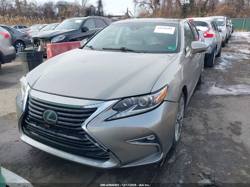 2016 Lexus Es 350 VIN: 58ABK1GG9GU015969 Lot: 43948401