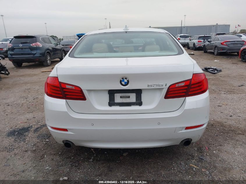 2014 BMW 535I VIN: WBA5B1C55ED484337 Lot: 43948402