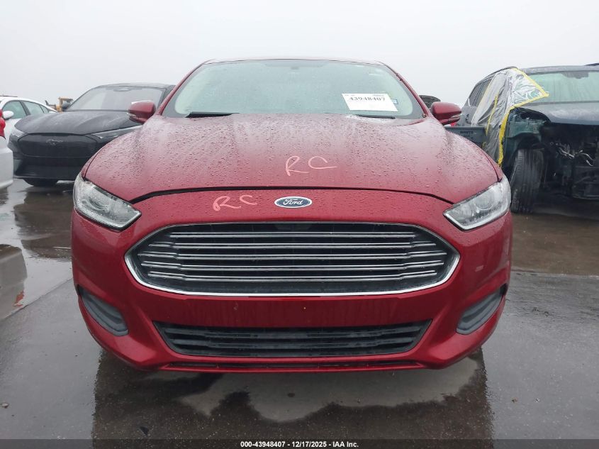 2016 Ford Fusion Se VIN: 3FA6P0HD4GR255408 Lot: 43948407