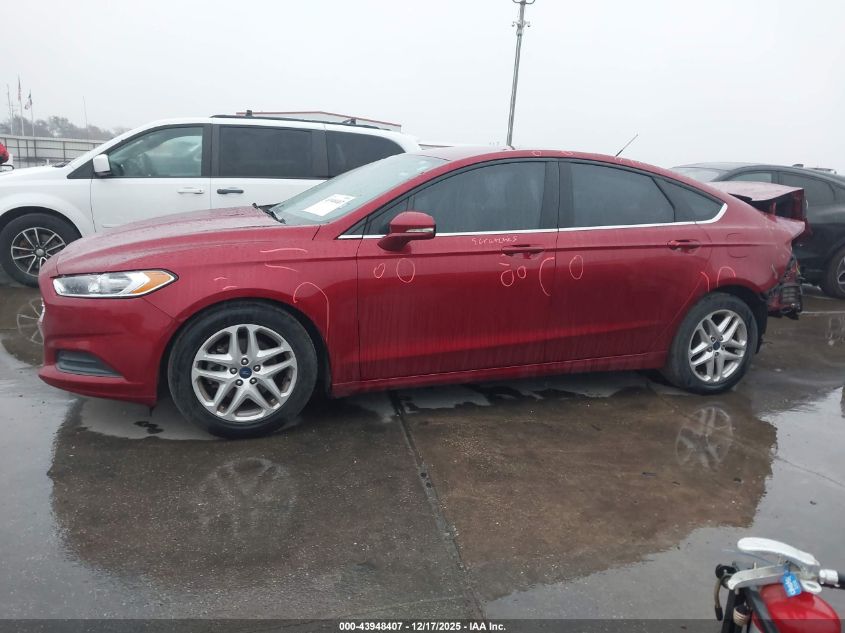 2016 Ford Fusion Se VIN: 3FA6P0HD4GR255408 Lot: 43948407