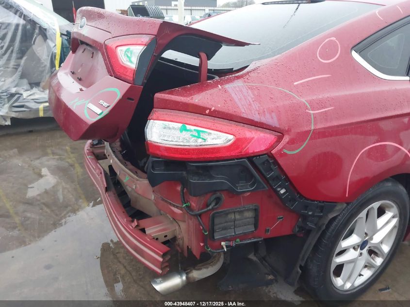 2016 Ford Fusion Se VIN: 3FA6P0HD4GR255408 Lot: 43948407