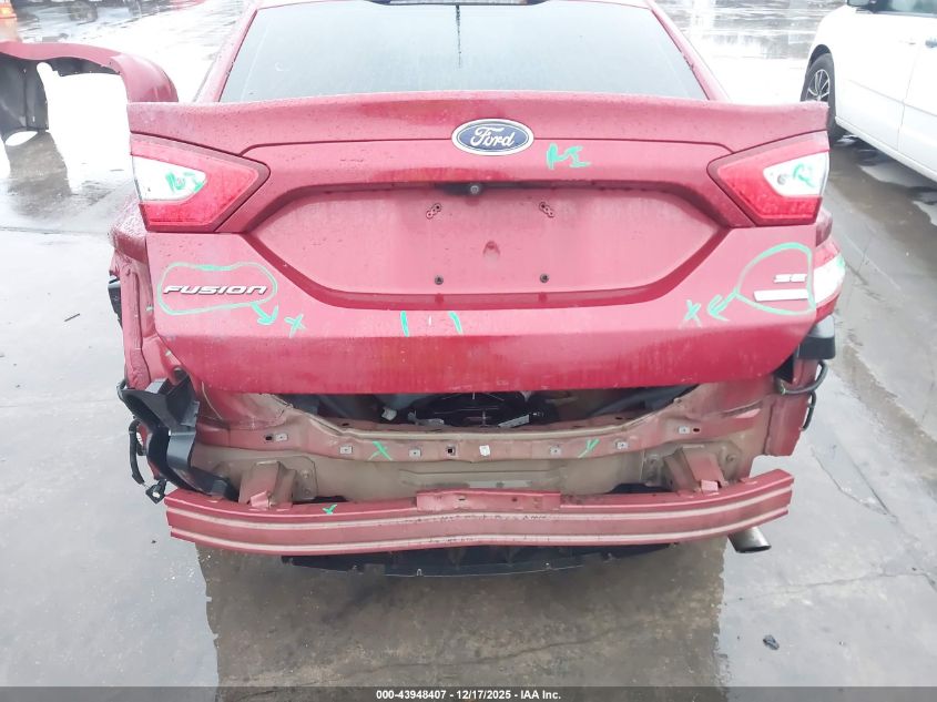 2016 Ford Fusion Se VIN: 3FA6P0HD4GR255408 Lot: 43948407