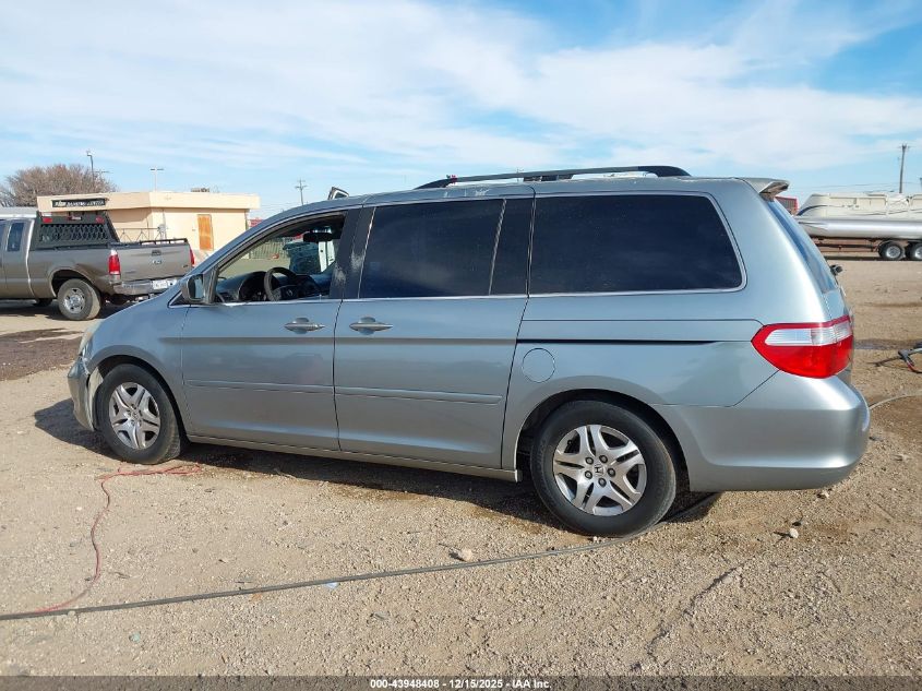 2005 Honda Odyssey Ex-L VIN: 5FNRL38715B026407 Lot: 43948408