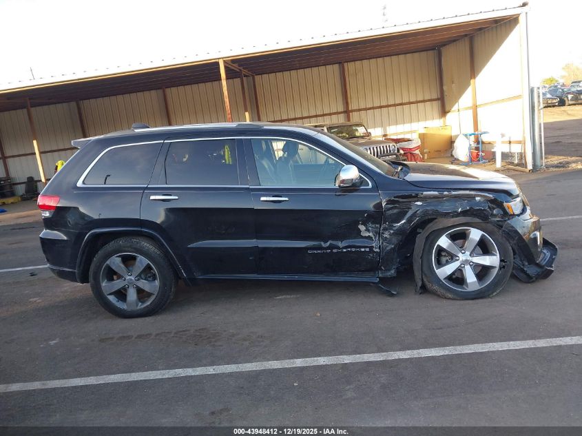 2015 Jeep Grand Cherokee Overland VIN: 1C4RJECG5FC734957 Lot: 43948412