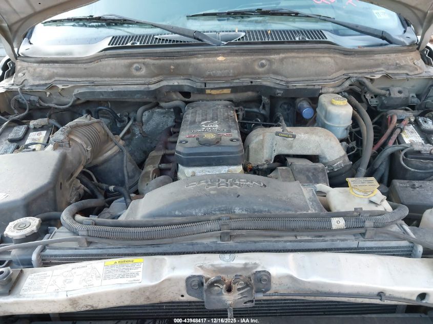 2003 Dodge Ram 2500 Slt/Laramie/St VIN: 3D7KU28613G741328 Lot: 43948417