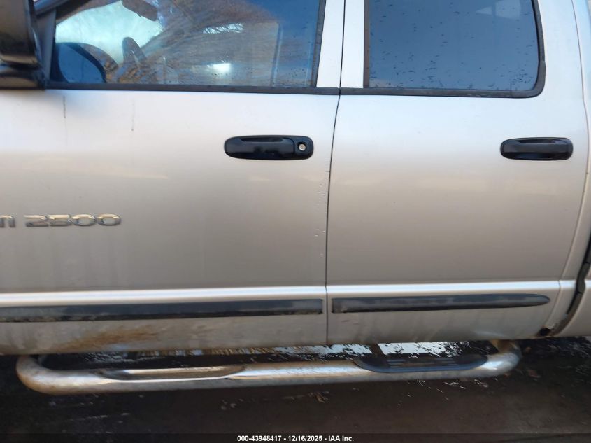 2003 Dodge Ram 2500 Slt/Laramie/St VIN: 3D7KU28613G741328 Lot: 43948417