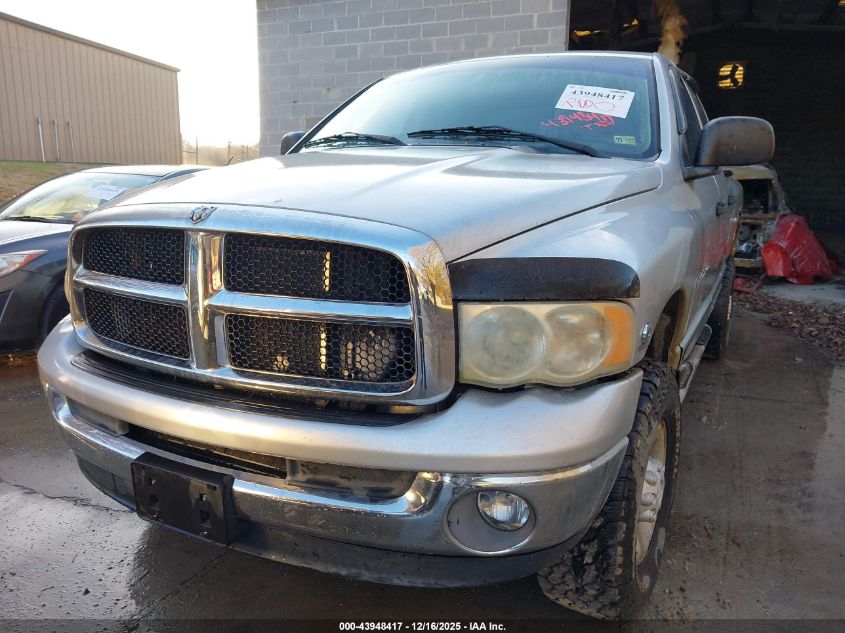 2003 Dodge Ram 2500 Slt/Laramie/St VIN: 3D7KU28613G741328 Lot: 43948417