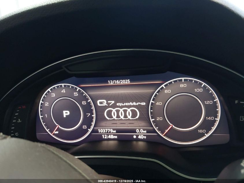 2017 Audi Q7 3.0T Premium VIN: WA1LAAF70HD013057 Lot: 43948419