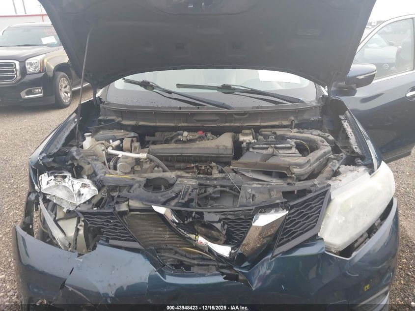 2015 Nissan Rogue S VIN: KNMAT2MT2FP540607 Lot: 43948423