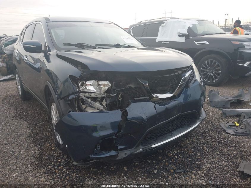 2015 Nissan Rogue S VIN: KNMAT2MT2FP540607 Lot: 43948423