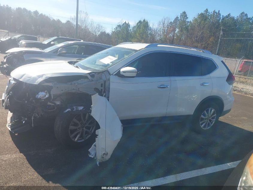 2019 Nissan Rogue Sv VIN: KNMAT2MT1KP542150 Lot: 43948431