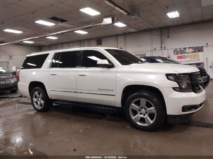 2015 Chevrolet Suburban 1500 Lt VIN: 1GNSKJKC4FR162841 Lot: 43948434