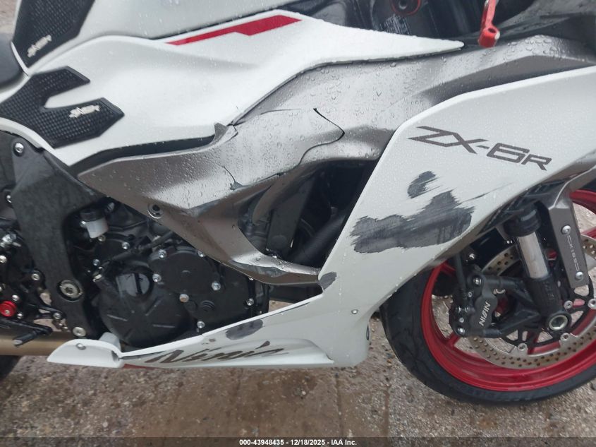 2025 Kawasaki Zx636 K VIN: JKBZXJJ1XSA027029 Lot: 43948435