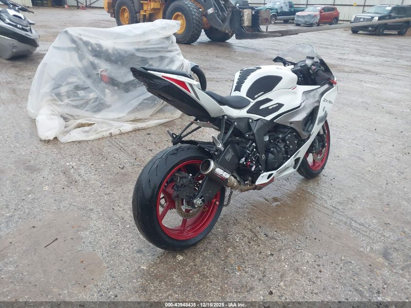 2025 Kawasaki Zx636 K VIN: JKBZXJJ1XSA027029 Lot: 43948435