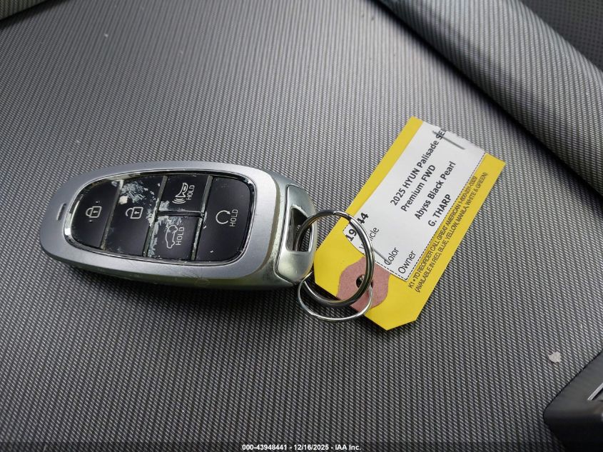 2025 Hyundai Palisade Sel Premium VIN: KM8R44GE4SU878428 Lot: 43948441