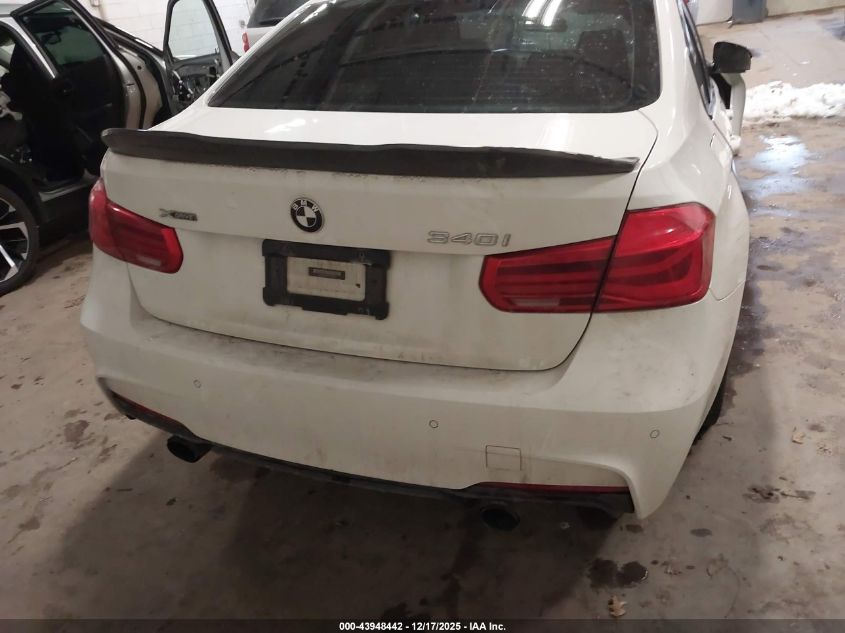 2017 BMW 340I xDrive VIN: WBA8B7C31HA190227 Lot: 43948442